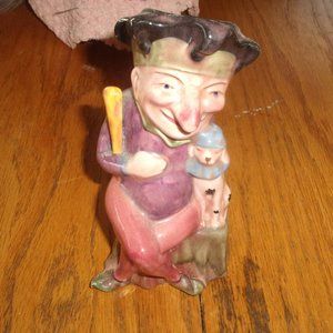 Melba Ware Wain & Sons toby mug Punch jester